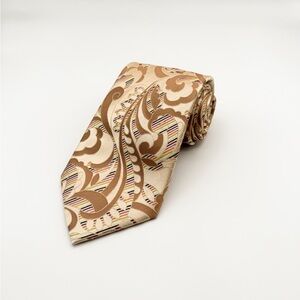 The Board Room by Steve Harvey Paisley Men's Tie ✨ 100% SILK
